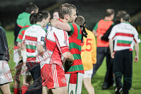 Lisnaskea Emmetts V St. Pats Donagh in Senior Men GAA Football Championship Semi-Final in Brewster Park.