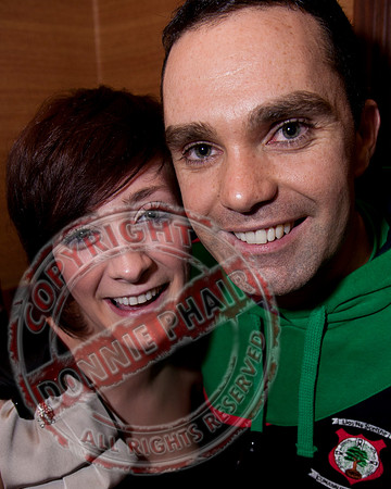 Lisnaskea Emmetts Senior GAA Football Team return home as Intermediate All-Ireland Club Champions.