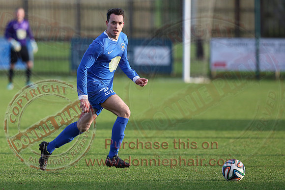 Ballinamallard Reserves (1) V Crusaders (1) in IFA Reserve League.