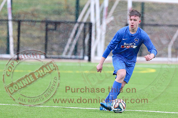 Ballinamallard Youth (1) V Ballymena Youth (1) in Northern Ireland Youth League.