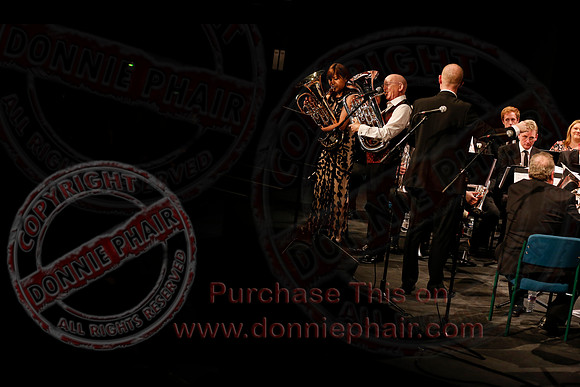 Steve and Misa Mead in the Ardhowen Theatre.