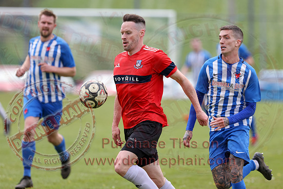 Lisbellaw United (2) V Killen Rangers (2) in Mercer Football League-3