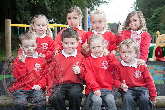 Newtownbutler Controlled Primary School P1 Class.