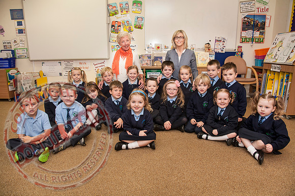 St. Ninnidh's Primary School, Derrylin, P1 Class.