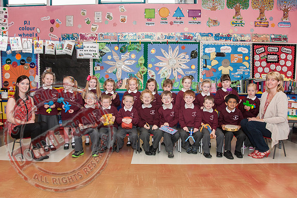 St. Ronan's Primary School, Lisnaskea, P1 Class.