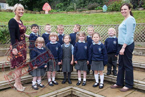 The Moat School, Lisnaskea, P1 Class.