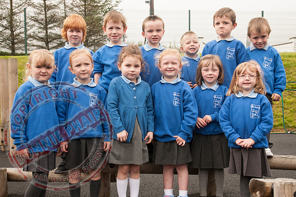 St. joseph's Primary School, Donagh, P1 Class.