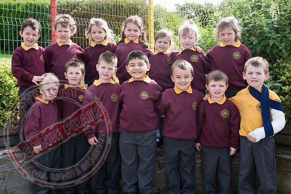 St. Mary's Primary School, Teemore, P1 Class.