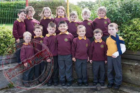 St. Mary's Primary School, Teemore, P1 Class.