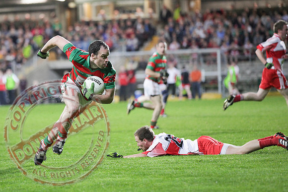 Lisnaskea Emmetts V St. Pats Donagh in Senior Men GAA Football Championship Semi-Final in Brewster Park.