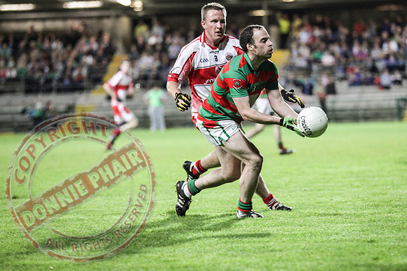 Lisnaskea Emmetts V St. Pats Donagh in Senior Men GAA Football Championship Semi-Final in Brewster Park.