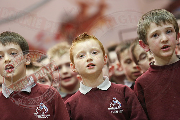 Community Carol Service in St. Mary's Hall, Tempo.