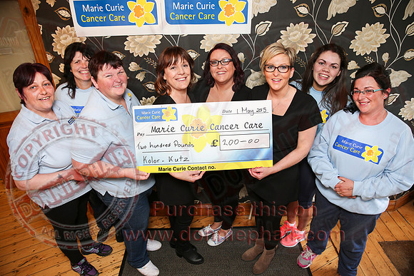 Cheque Presentation from Kolor & Ktuz Lisnaskea.