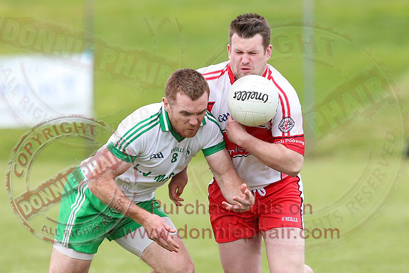 St. Pat's Donagh (0-9) V Ederney (0-11) in Senior GAA Football League Division One.