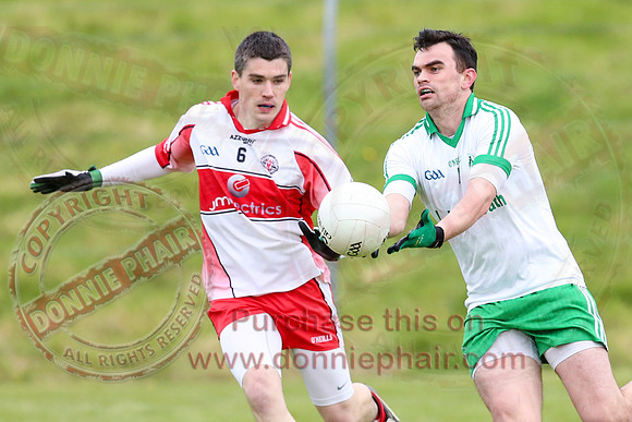 St. Pat's Donagh (0-9) V Ederney (0-11) in Senior GAA Football League Division One.