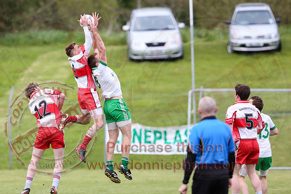 St. Pat's Donagh (0-9) V Ederney (0-11) in Senior GAA Football League Division One.