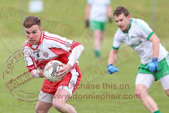 St. Pat's Donagh (0-9) V Ederney (0-11) in Senior GAA Football League Division One.