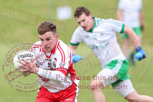 St. Pat's Donagh (0-9) V Ederney (0-11) in Senior GAA Football League Division One.