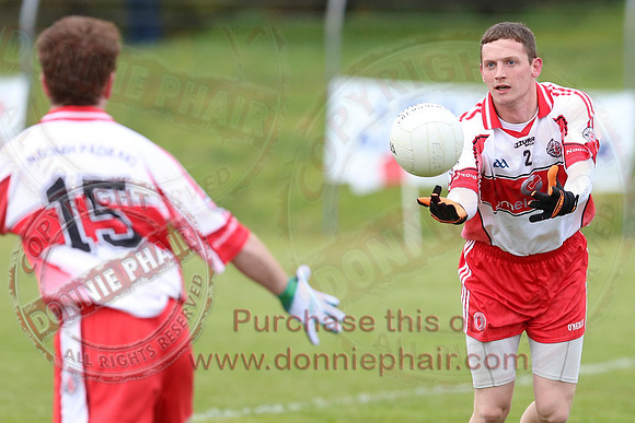 St. Pat's Donagh (0-9) V Ederney (0-11) in Senior GAA Football League Division One.