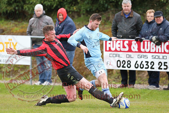 Lisbellaw United (1) V Enniskillen Town UTD (0) in Fermanagh and Western Division One.