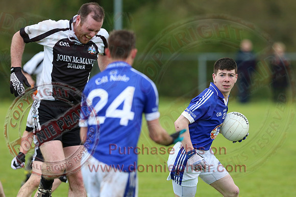 Aghadrumsee (0-8) V Kinawley (2-17) in Senior GAA Football League Division Two.