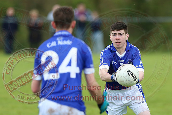 Aghadrumsee (0-8) V Kinawley (2-17) in Senior GAA Football League Division Two.
