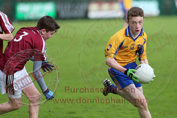 Enniskillen Gaels (11-12) V Tempo Maguires (2-04) in U14 Feile Na Nog Final.