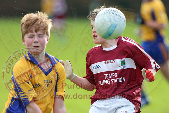 Enniskillen Gaels (11-12) V Tempo Maguires (2-04) in U14 Feile Na Nog Final.