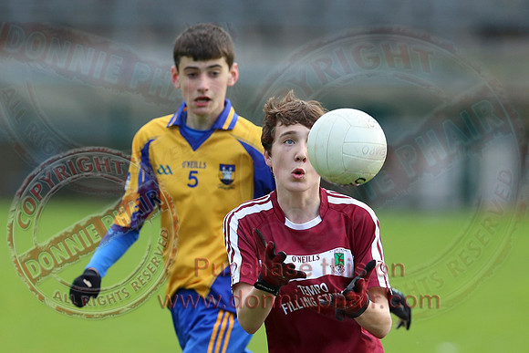 Enniskillen Gaels (11-12) V Tempo Maguires (2-04) in U14 Feile Na Nog Final.