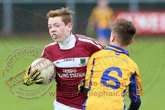 Enniskillen Gaels (11-12) V Tempo Maguires (2-04) in U14 Feile Na Nog Final.