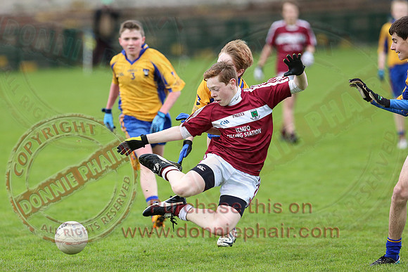Enniskillen Gaels (11-12) V Tempo Maguires (2-04) in U14 Feile Na Nog Final.