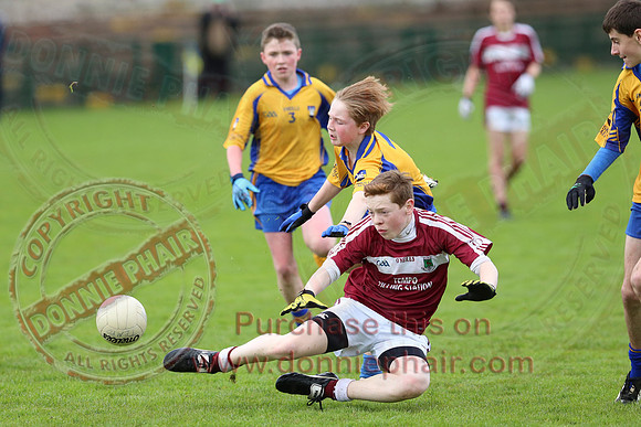 Enniskillen Gaels (11-12) V Tempo Maguires (2-04) in U14 Feile Na Nog Final.