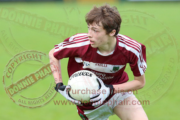 Enniskillen Gaels (11-12) V Tempo Maguires (2-04) in U14 Feile Na Nog Final.