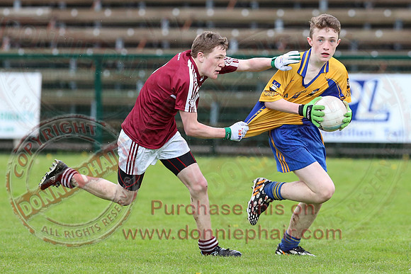 Enniskillen Gaels (11-12) V Tempo Maguires (2-04) in U14 Feile Na Nog Final.