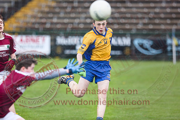 Enniskillen Gaels (11-12) V Tempo Maguires (2-04) in U14 Feile Na Nog Final.