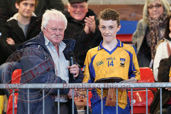 Enniskillen Gaels (11-12) V Tempo Maguires (2-04) in U14 Feile Na Nog Final.
