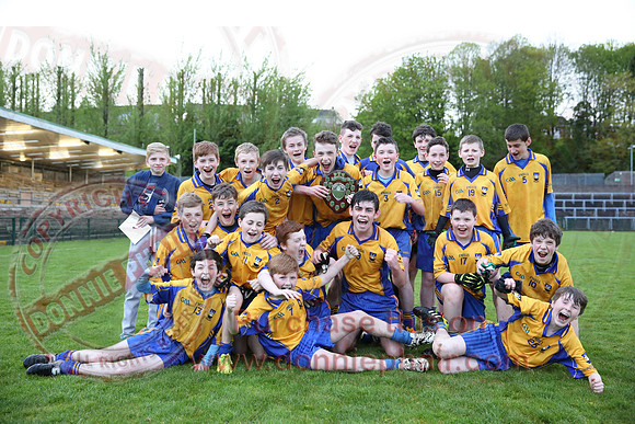 Enniskillen Gaels (11-12) V Tempo Maguires (2-04) in U14 Feile Na Nog Final.