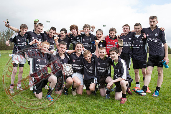 Aghadrumsee V Derrylin in U16 GAA Football Final.
