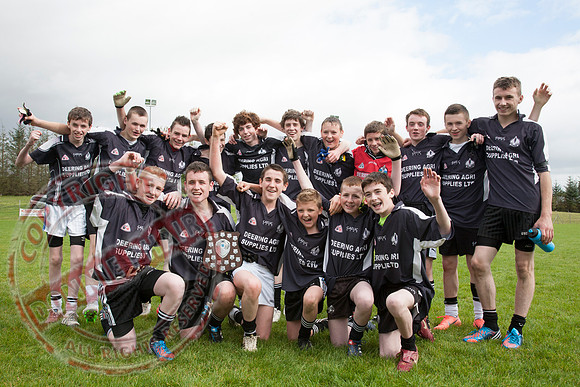 Aghadrumsee V Derrylin in U16 GAA Football Final.