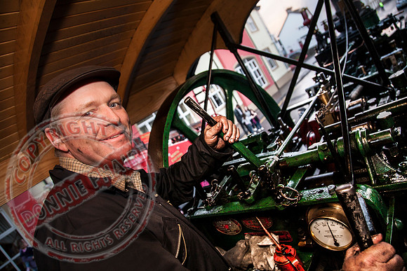 Steam Tractor Engines in Irvinestown.