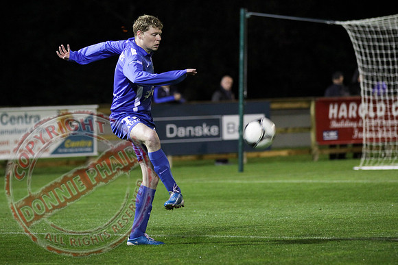 Ballinamallard FC (Winners) V Glenavon in IFA League Soccer.
