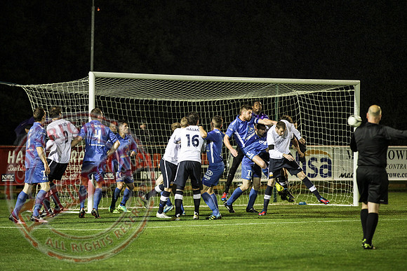 Ballinamallard FC (Winners) V Glenavon in IFA League Soccer.