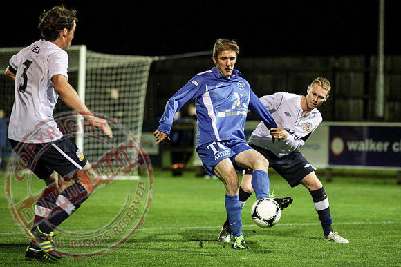 Ballinamallard FC (Winners) V Glenavon in IFA League Soccer.