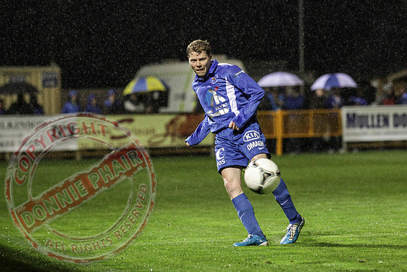 Ballinamallard FC (Winners) V Glenavon in IFA League Soccer.