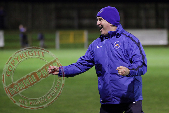 Ballinamallard FC (Winners) V Glenavon in IFA League Soccer.