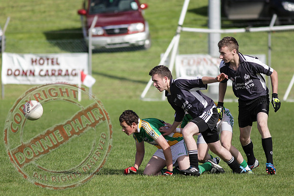 Aghadrumsee V Derrylin in U16 GAA Football Final.