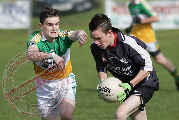 Aghadrumsee V Derrylin in U16 GAA Football Final.