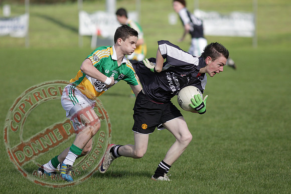 Aghadrumsee V Derrylin in U16 GAA Football Final.