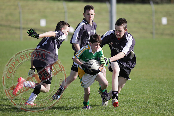 Aghadrumsee V Derrylin in U16 GAA Football Final.