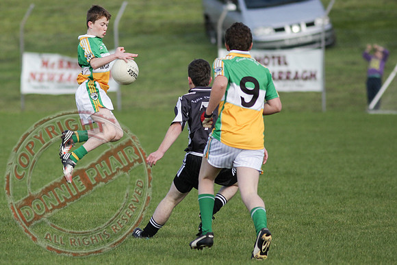 Aghadrumsee V Derrylin in U16 GAA Football Final.